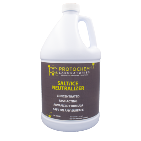 PROTOCHEM LABORATORIES Salt And Ice Melt Chemical Neutralizer And Cleaner, 1 gal., EA1 PC-26DSR-1